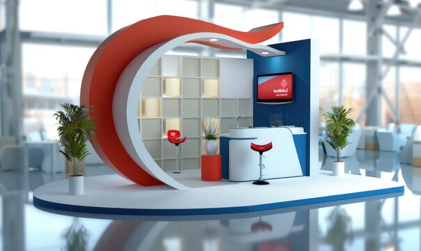 small event booth for a trade show