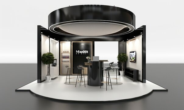 small event booth for a trade show