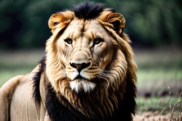 Naklejka premium lion 