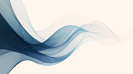 A stylish abstract background with fluid, curving forms in a monochromatic scheme, perfect for copy space