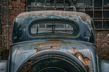 The allure of a car's rear view is beyond imagination. Its sleek design and details stand out, capturing the attention of many.

