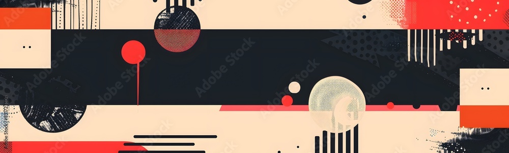 Wall mural geometric background vector