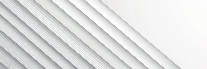 Obraz premium Abstract geometric pattern with overlapping white diagonal lines creating a modern minimalist design with clean and sharp edges 