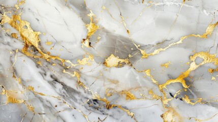 Natural White and Gold marble texture for skin tile wallpaper luxurious background. Creative Stone ceramic art wall interiors design