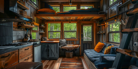 Cozy Cabin Interior | Rustic Home Design