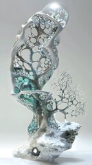 Bioengineered Organic Structures A Futuristic Visualization of Artificial Life