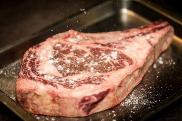 beef meat texture closeup