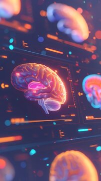Innovative Visualization of Chronic Traumatic Encephalopathy (CTE) Diagnosis Featuring Medical Charts and Brain Scans in an Abstract Setting