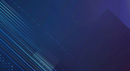 Blue business card Abstract Flat Design Background with Copy Space