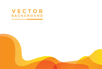 Orange background vector illustration lighting effect graphic for text and message board design infographic.