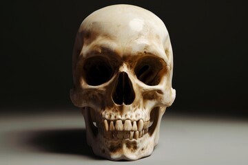 Obraz premium 3d view skull