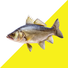 Obraz premium fish isolated on white background 