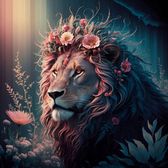 Versatile collection of lion illustrations