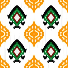  Abstract ethnic geometric pattern design for background and wallpaper. Seamless striped pattern in Aztec style. Folk embroidery.