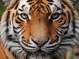 Portrait of an adult Bengal tiger