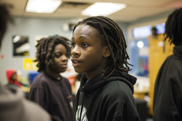 A mentorship program was started to support at-risk youth.