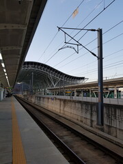 Obraz premium train station