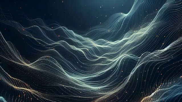 HD Abstract Lines - Seamless Loop Motion Graphics