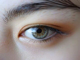 Intense Focus A CloseUp of Japanese Cultural Heritage in an Eye