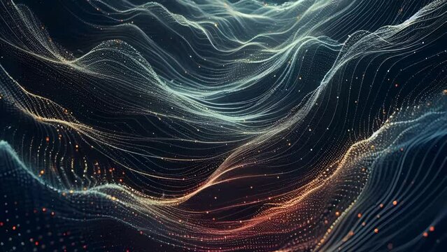 HD Abstract Lines - Seamless Loop Motion Graphics