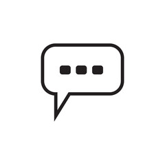 bubble chat logo icon