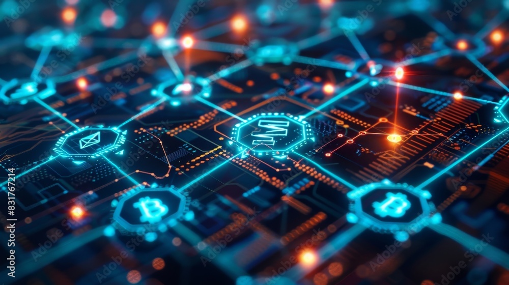 Poster a digital world of endless possibilities where traders can navigate through a plethora of virtual in