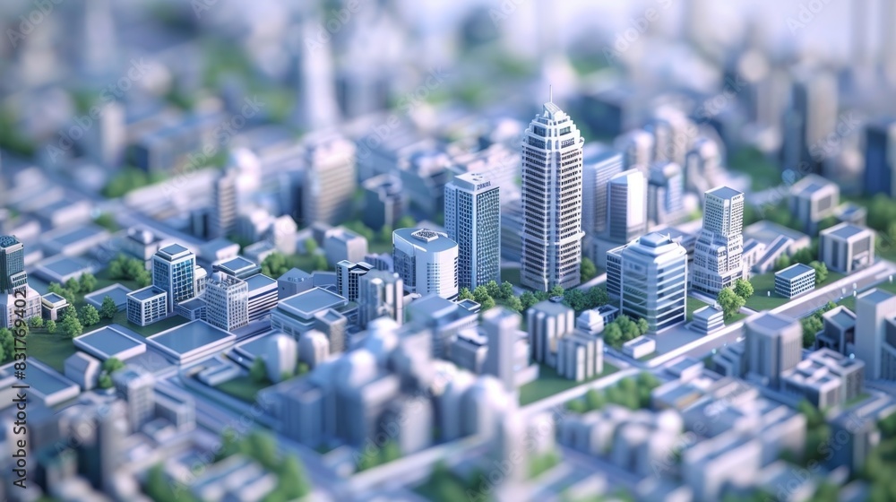 Poster the citys smart grid system powered by datadriven planning allows for efficient energy distribution 