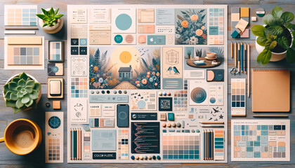 Channel art representing productivity