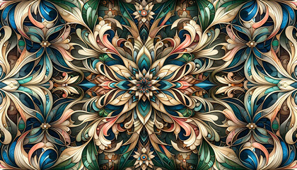 pattern with flowers