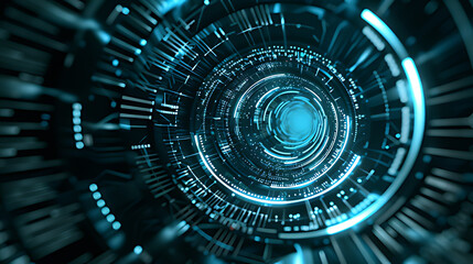 Fototapeta premium abstract tunnel background