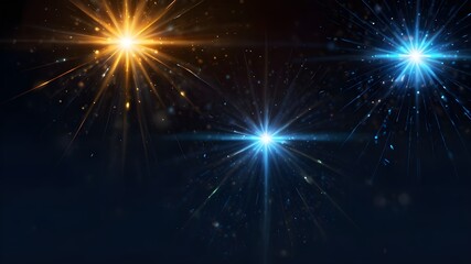 Fototapeta premium background with stars