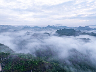 Obraz premium Longhu Mountain Scenery in Jiangxi, China