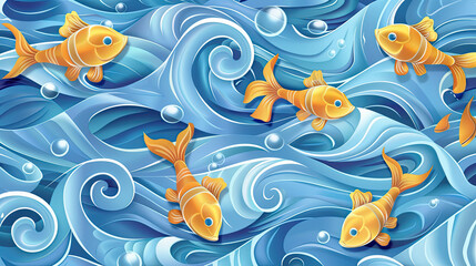 Beautiful ocean background wallpaper