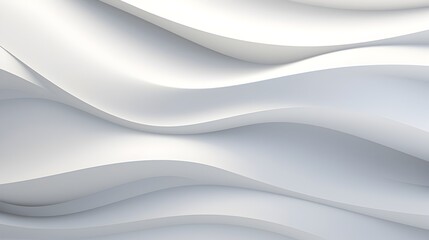 Obraz premium Captivating Wavy Abstract Background with Minimalist White Elements