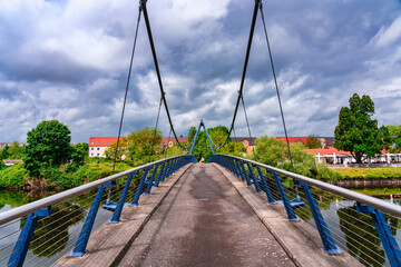 Tannenhegerbrücke über die Mulde bei Dessau