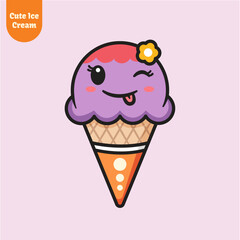 Cute Sweety Ice Cream