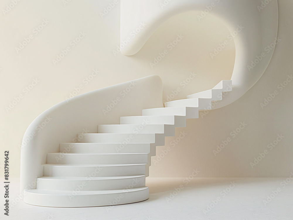 Poster stylish 3d isometric podium display featuring sleek design and text space