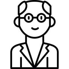 Obraz premium Man icon