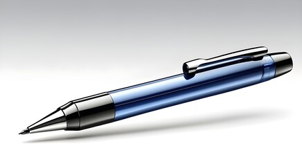 Sleek Elegance in Ink: Introducing the Ballpoint Pen Crafted for Effortless, Smooth Writing - An Icon of Precision and Style, Standing Alone in its Brilliance.