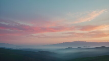 Obraz premium Sunset Serenity: A Coastal Journey through Evening Waves and Sunrise Horizons - Exploring the Beauty of Beach Landscapes and Ocean Waves in Tranquil Travel Scenes