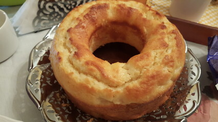 Homemade Cake: Delicious Freshly Baked Dessert with Icing
