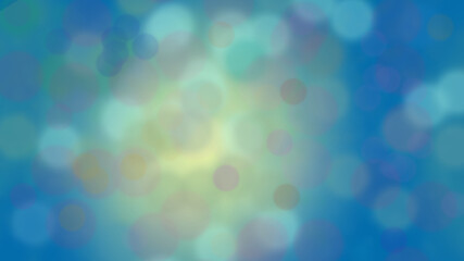 Colorful Lights Out of Focus: Abstract Bokeh Texture