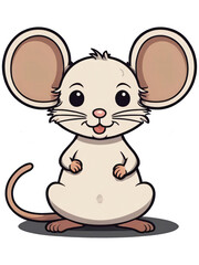mouse cartoon drawing