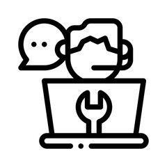technical Support line icon