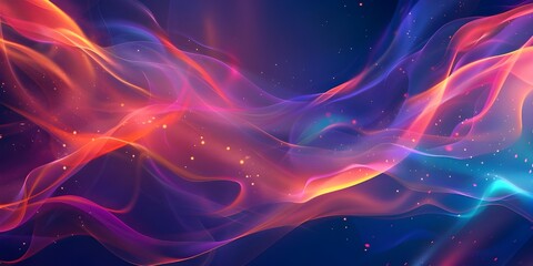 abstract background with smooth shapes