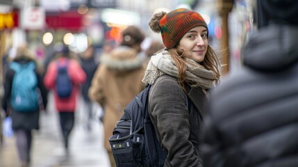 Researchers p data loggers in various locations around a city tracking and analyzing noise pollution levels to understand its impact on human health and wellbeing.