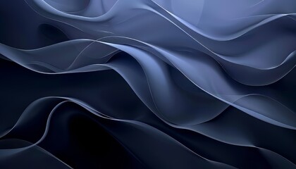 Obraz premium black navy satin background