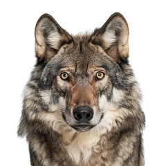 Fototapeta premium wolf isolated on white