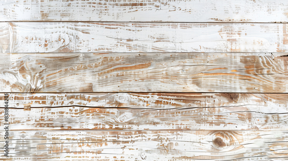 Poster white washed wood texture for background and design with copy space text for website and social medi