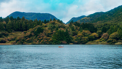 lake in the mountains